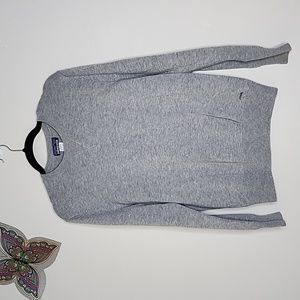 Patagonia grey mens crewneck mens sweater size Medium